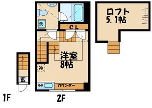 PASEO EASTの物件間取画像